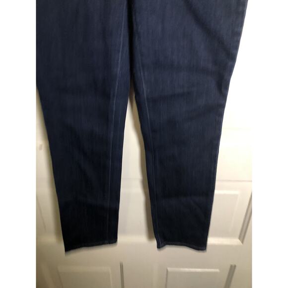 NYDJ Women’s AMI Skinny Legging Jeans Dark Wash Size O - Picture 3 of 12